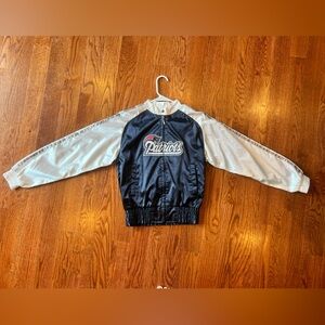 Vintage Reebok Satin New England Patriots Jacket